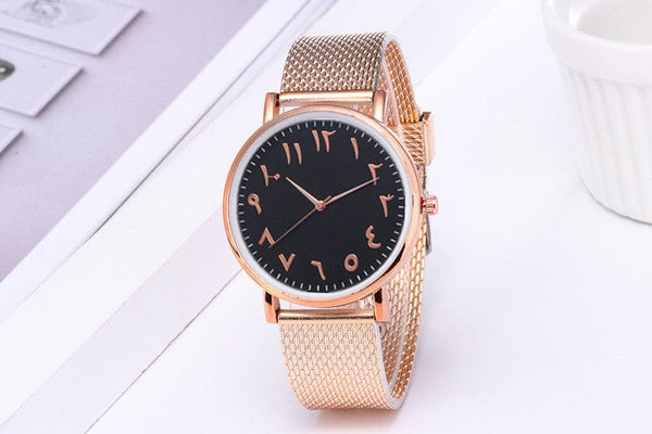 Premium Fashion Creative Quartz Watches Couple Watches Digital Mesh Band Watches - Watch from Empire of LaTz - Only £10.40! Explore at Empire of LaTz
