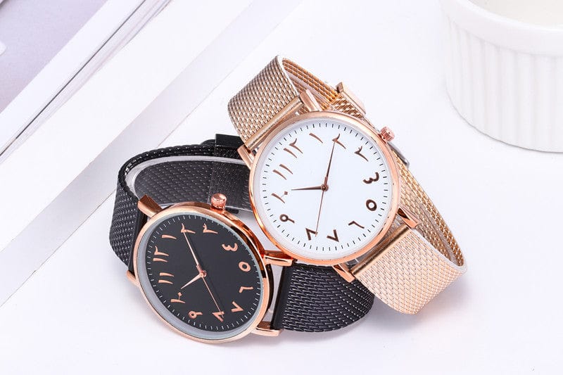 Premium Fashion Creative Quartz Watches Couple Watches Digital Mesh Band Watches - Watch from Empire of LaTz - Only £10.40! Explore at Empire of LaTz