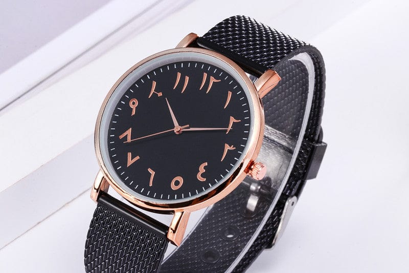 Premium Fashion Creative Quartz Watches Couple Watches Digital Mesh Band Watches - Watch from Empire of LaTz - Only £10.40! Explore at Empire of LaTz