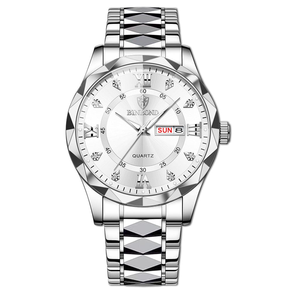 Premium Waterproof Luminous Dual Calendar Watch Men's - Watch from Empire of LaTz - Only £39.99! Explore at Empire of LaTz