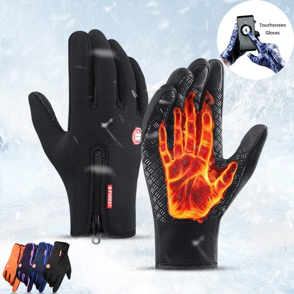 Premium Winter Gloves Touch Screen Riding Motorcycle Sliding Waterproof Sports Gloves With Fleece -  from Empire of LaTz - Only £10! Explore at Empire of LaTz