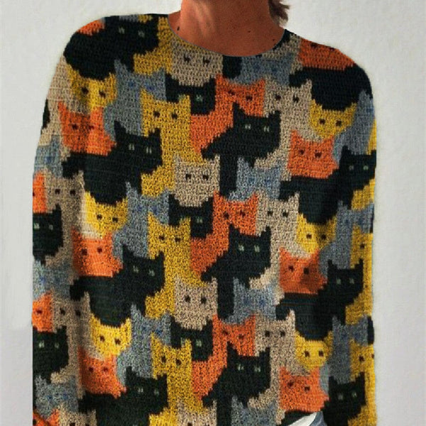 Premium Women's Printed Crew Neck Sweatshirt -  from Empire of LaTz - Only £16.99! Explore at Empire of LaTz