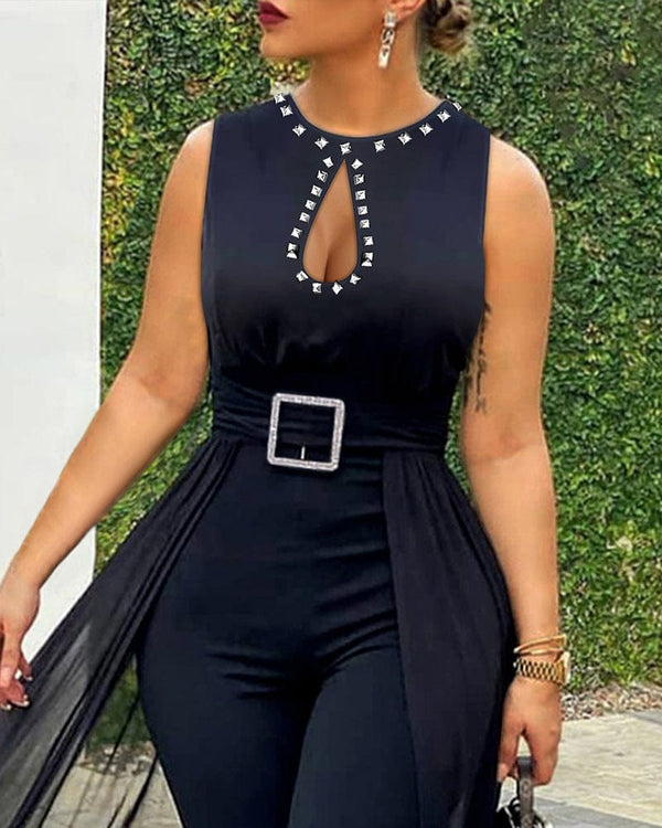 Premium Women's Stylish Personality Studded Romper -  from Empire of LaTz - Only £24.99! Explore at Empire of LaTz