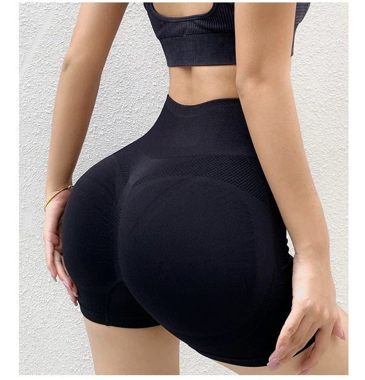 Premium Fitness Yoga Shorts Pants Butt Lifting Seamless Leggings Women Gym - Womens Clothing from Empire of LaTz - Only £14.03! Explore at Empire of LaTz