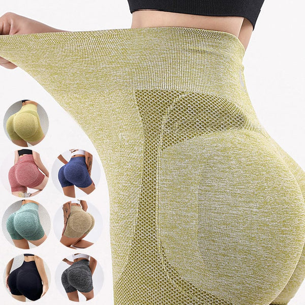 Premium Fitness Yoga Shorts Pants Butt Lifting Seamless Leggings Women Gym - Womens Clothing from Empire of LaTz - Only £14.03! Explore at Empire of LaTz