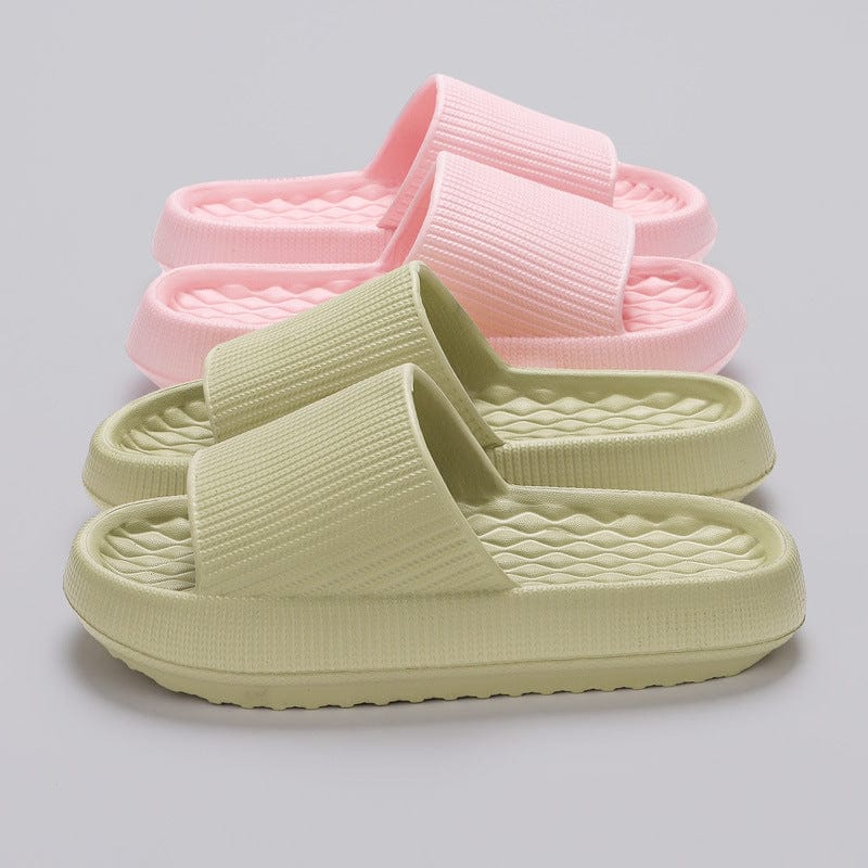 Premium Summer EVA Slippers Solid Color Rhombus Stripe Anti-slip Slippers New Women's Home Shoes - Womens Clothing from Empire of LaTz - Only £11.75! Explore at Empire of LaTz