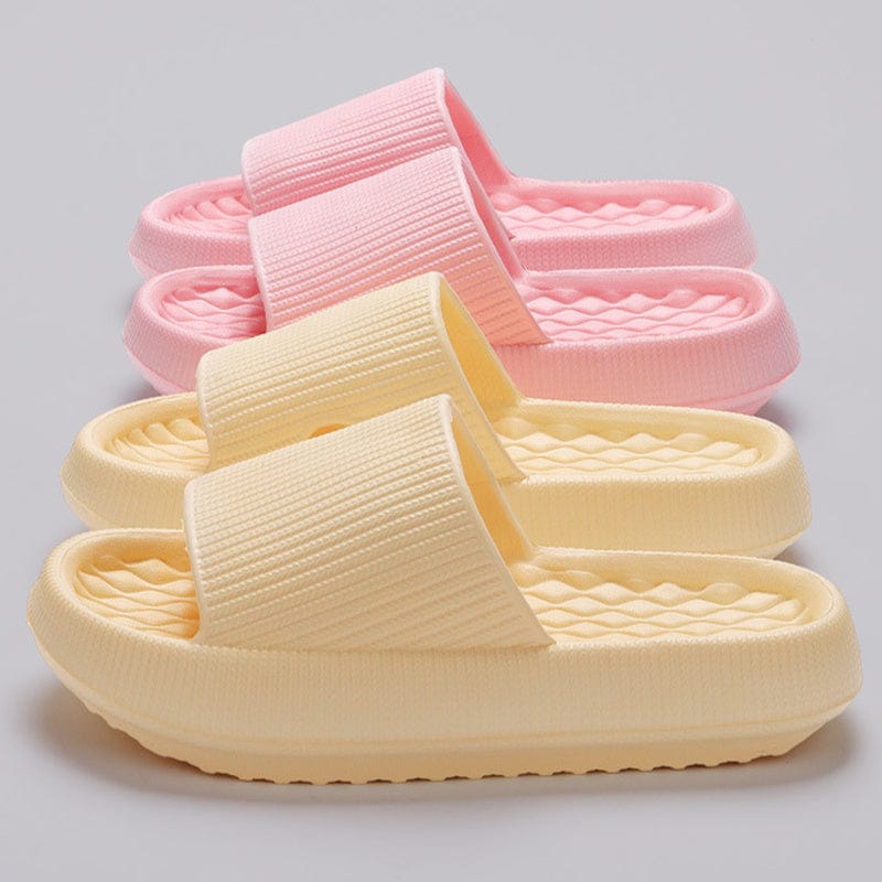 Premium Summer EVA Slippers Solid Color Rhombus Stripe Anti-slip Slippers New Women's Home Shoes - Womens Clothing from Empire of LaTz - Only £11.75! Explore at Empire of LaTz