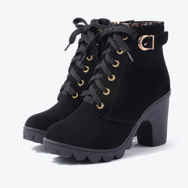 Premium Cross strappy booties with Martin boots - Womens Shoes & Boots from Empire of LaTz - Only £14.53! Explore at Empire of LaTz