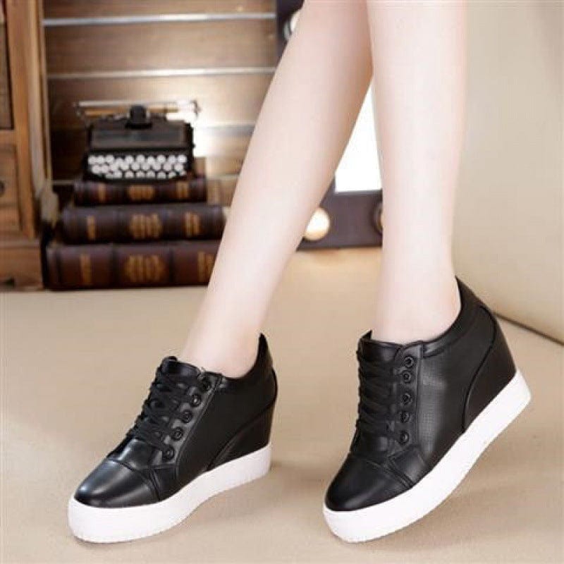 Premium New Versatile Breathable White Shoes For Women Inner Height Increasing Casual Shoes - Womens Shoes & Boots from Empire of LaTz - Only £17.99! Explore at Empire of LaTz