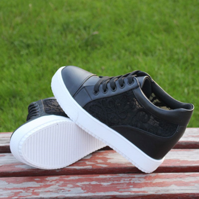 Premium New Versatile Breathable White Shoes For Women Inner Height Increasing Casual Shoes - Womens Shoes & Boots from Empire of LaTz - Only £17.99! Explore at Empire of LaTz