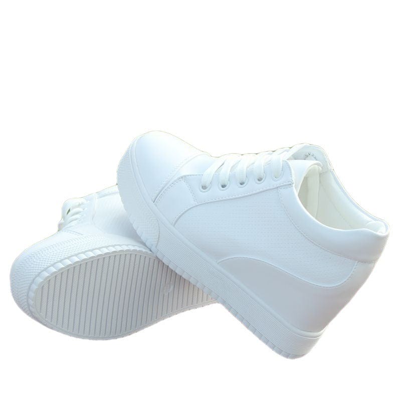 Premium New Versatile Breathable White Shoes For Women Inner Height Increasing Casual Shoes - Womens Shoes & Boots from Empire of LaTz - Only £17.99! Explore at Empire of LaTz